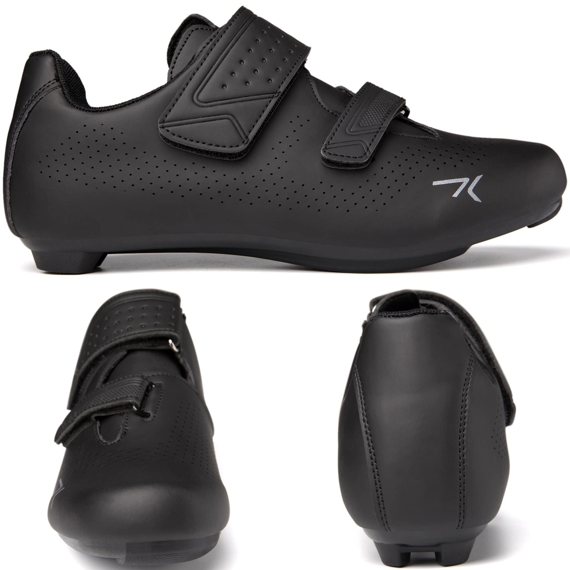 ULTIANT Men's & Women's Road Bike Cycling Shoes - SPD/SPD-SL Compatible for Peloton, Indoor & Outdoor Cycling, Spin Class, Training & Exercise - Lightweight & Breathable for Long Rides