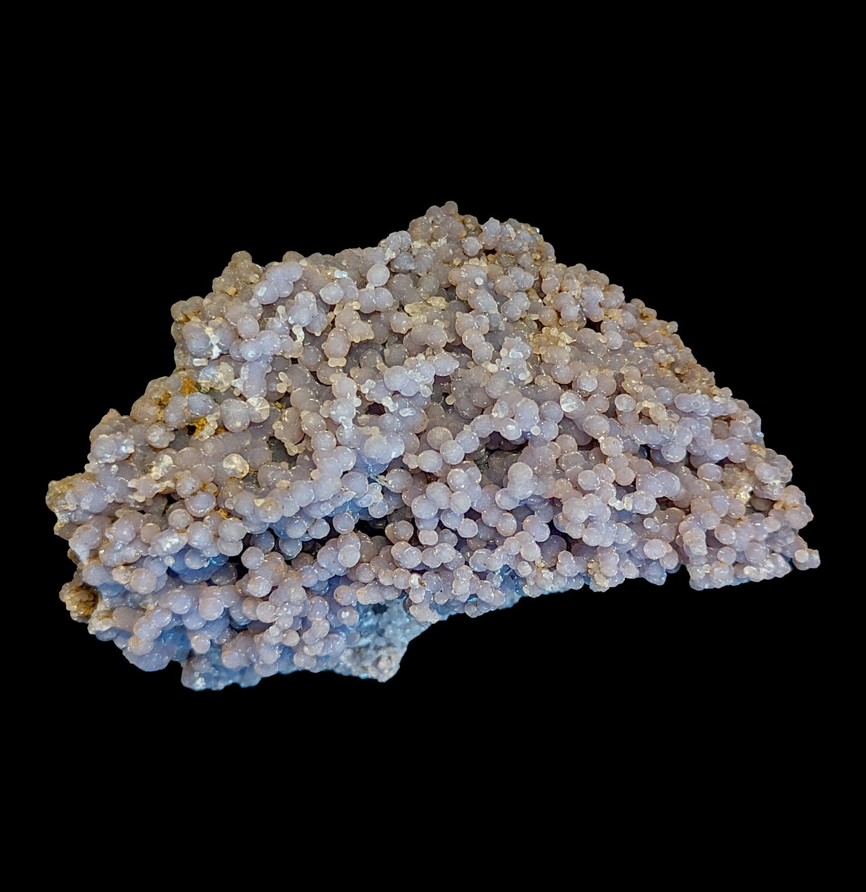Natural Grape Agate Crystal Cluster - Raw Purple Botryoidal Chalcedony Specimen for Healing, Meditation & Home Decor