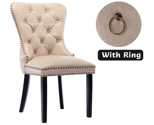 Pu Leather-beige-with Ring