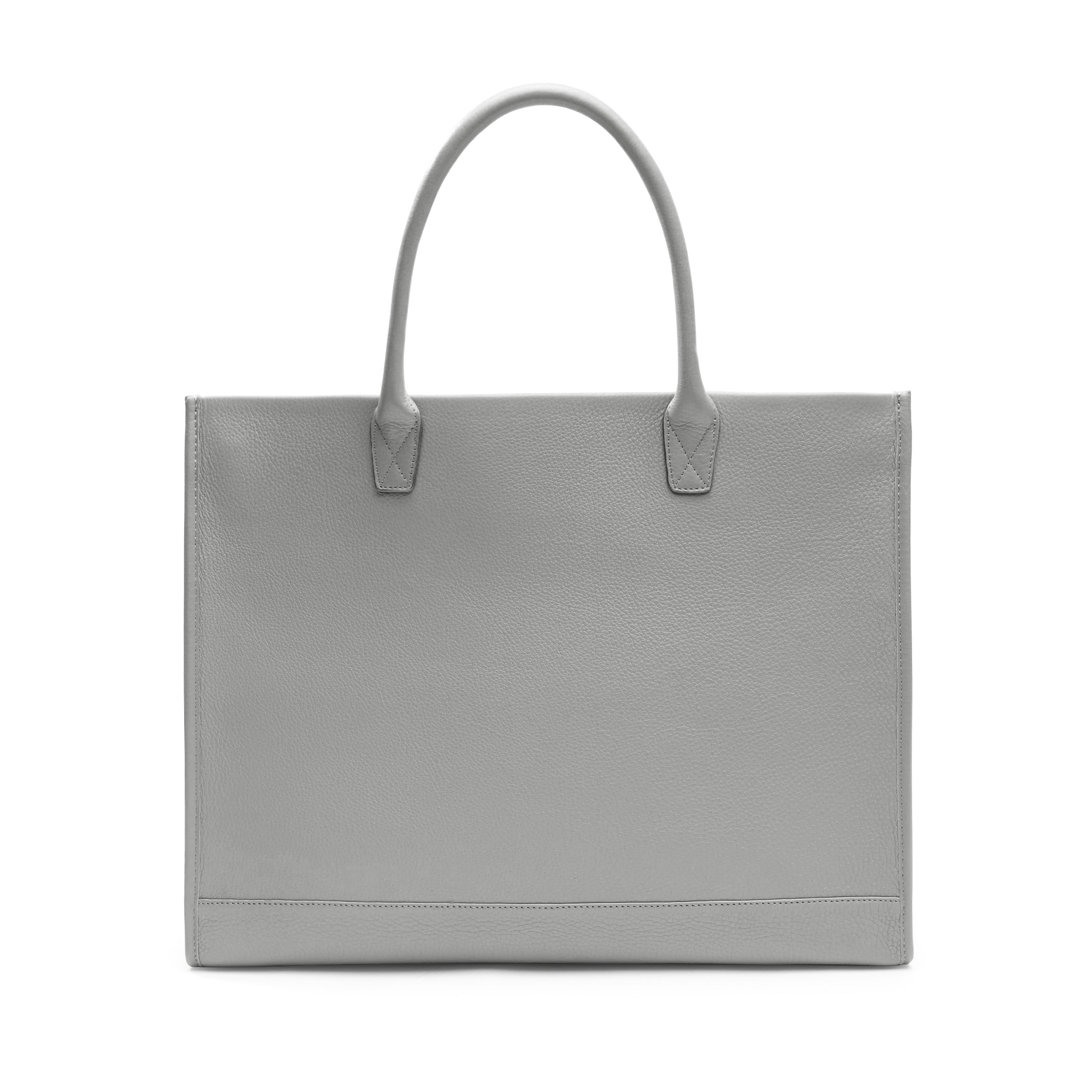 Kress XL Tote Bag - Large Smoke Gray Tote for Women, Durable & Stylish Work Bag, Perfect for Office, Travel & Shopping