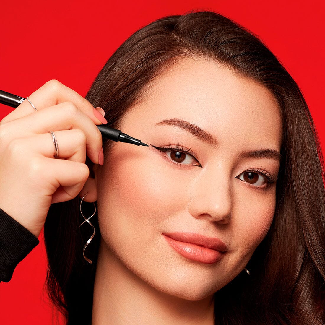 Revlon ColorStay Ultra Precise Liquid Eyeliner - Blackest Black (1.2ml) | Long-Lasting, Waterproof Eye Liner for Precise Winged Looks & Everyday Makeup