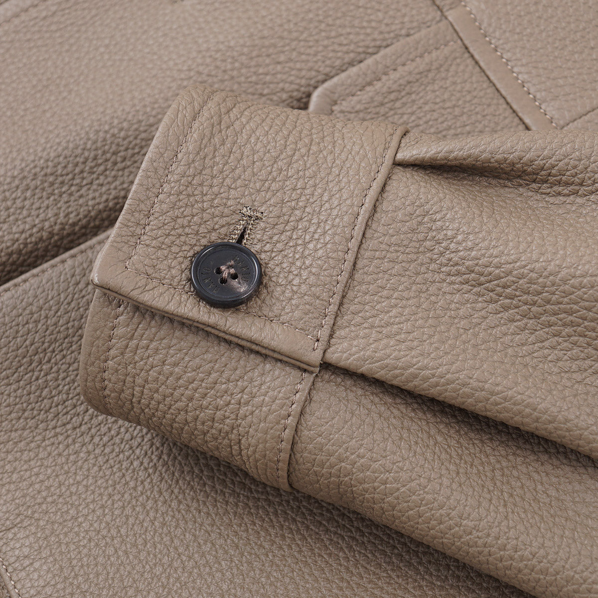Premium Deerskin Leather Field Jacket for Men & Women - Durable Outdoor Hunting & Casual Wear - Perfect for Camping, Hiking & Fall Adventures