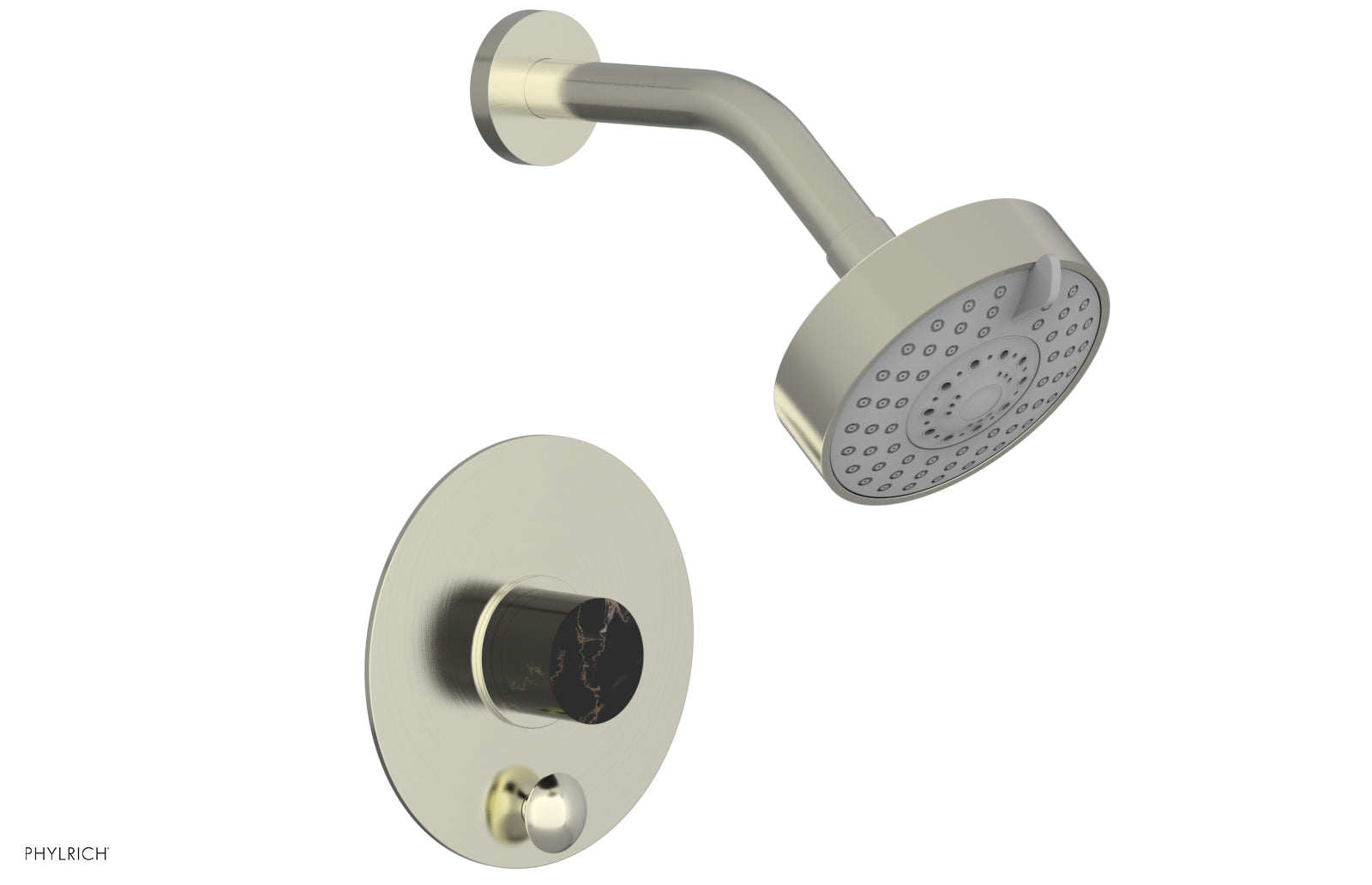 Premium BASIC II Pressure Balance Shower and Diverter Set (No Spout) - 4 190 Series - Perfect for Bathroom Renovations & Modern Home Upgrades