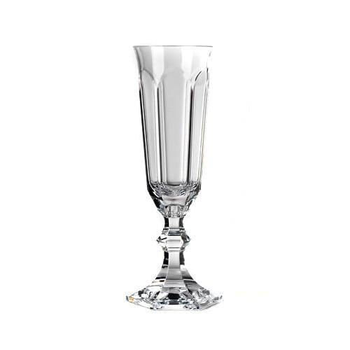 Dolce Vita Flute Set of 6 - Elegant Glass Flutes for Champagne, Wine & Cocktails - Perfect for Weddings, Parties & Special Occasions