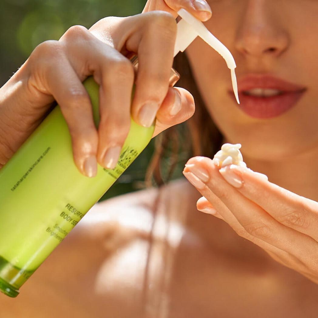 Resurfacing Body Serum for Smooth & Glowing Skin - Exfoliating & Hydrating Treatment for Dry, Rough Skin - Perfect for Post-Shave, Pre-Tan & Daily Skincare Routine