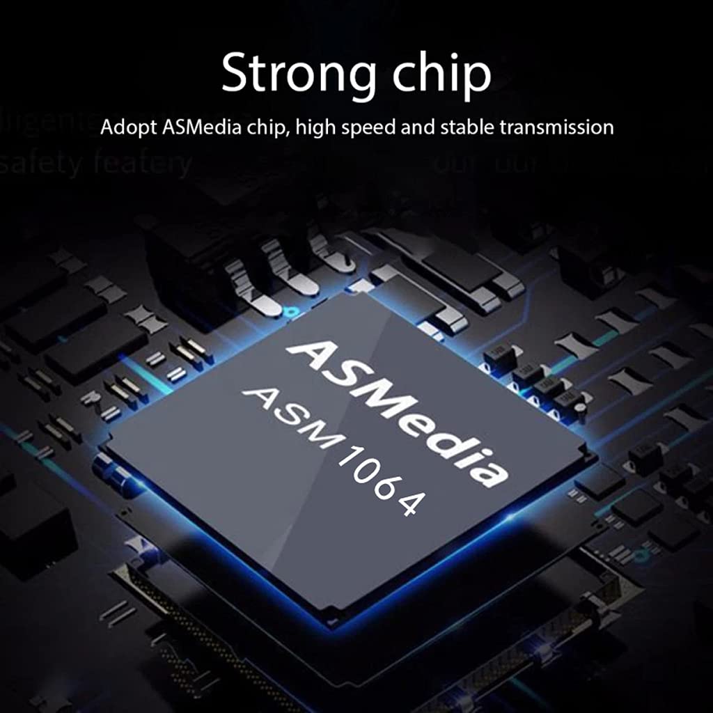 PCIe 6G SSD Adapter Card - M.2 NVMe to PCIe Expansion Card for PC, Supports 16 Devices - Perfect for Gaming Rigs, Workstations & Data Servers