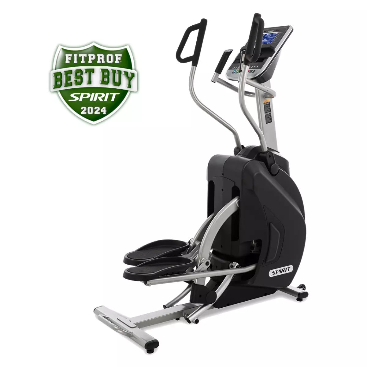 Spirit XS895 HIIT Adjustable Incline Stepper - Compact Home Gym Equipment for Cardio & Strength Training - Perfect for Small Spaces, Apartment Workouts & Full-Body Exercise