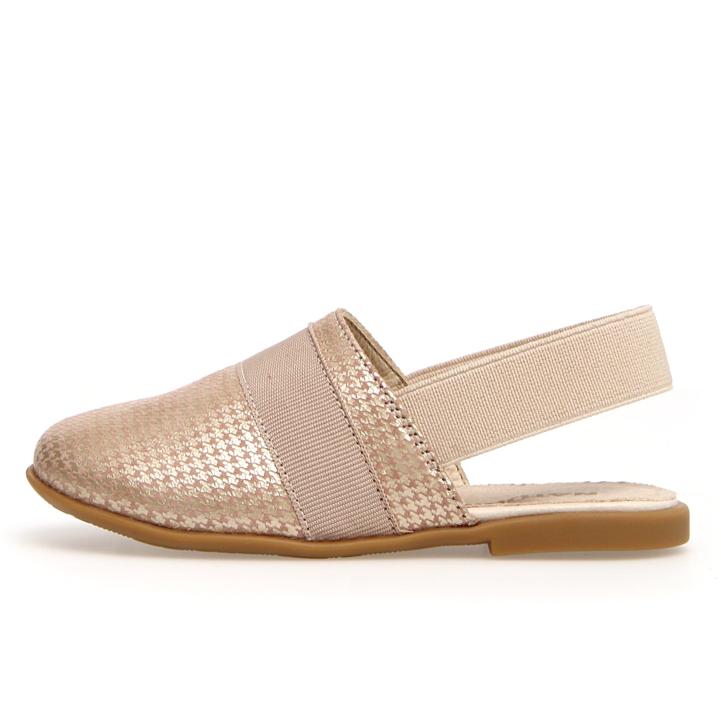 Naturino Girls Evry Slides Sandals - Cipria Platinum | Comfortable & Stylish Kids Footwear for School, Play & Everyday Wear