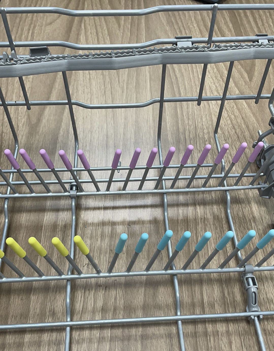 30pcs Universal Silicone Dishwasher Rack Prong Caps - Dishwasher Rack Repair Kit, Rust Prevention for Dishwasher Tines (Purple) - Protect Dishes & Prevent Scratches