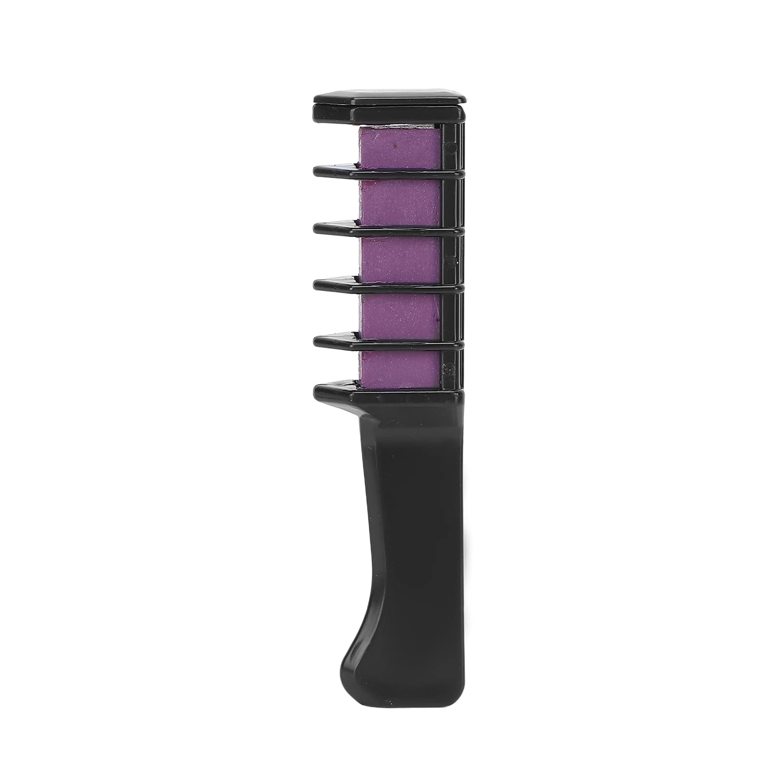 Professional Hair Chalk Comb - Temporary Washable Hair Color Dye for Bar, Party & Family Gatherings | Portable Purple Hair Chalk for Quick Styling & Fun Looks