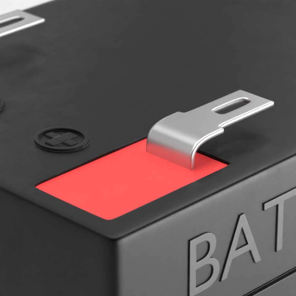 12V 1.2Ah SLA Replacement Battery (2-Pack) - Rechargeable Sealed Lead Acid Battery for UPS, Emergency Lights, Security Systems & Backup Power