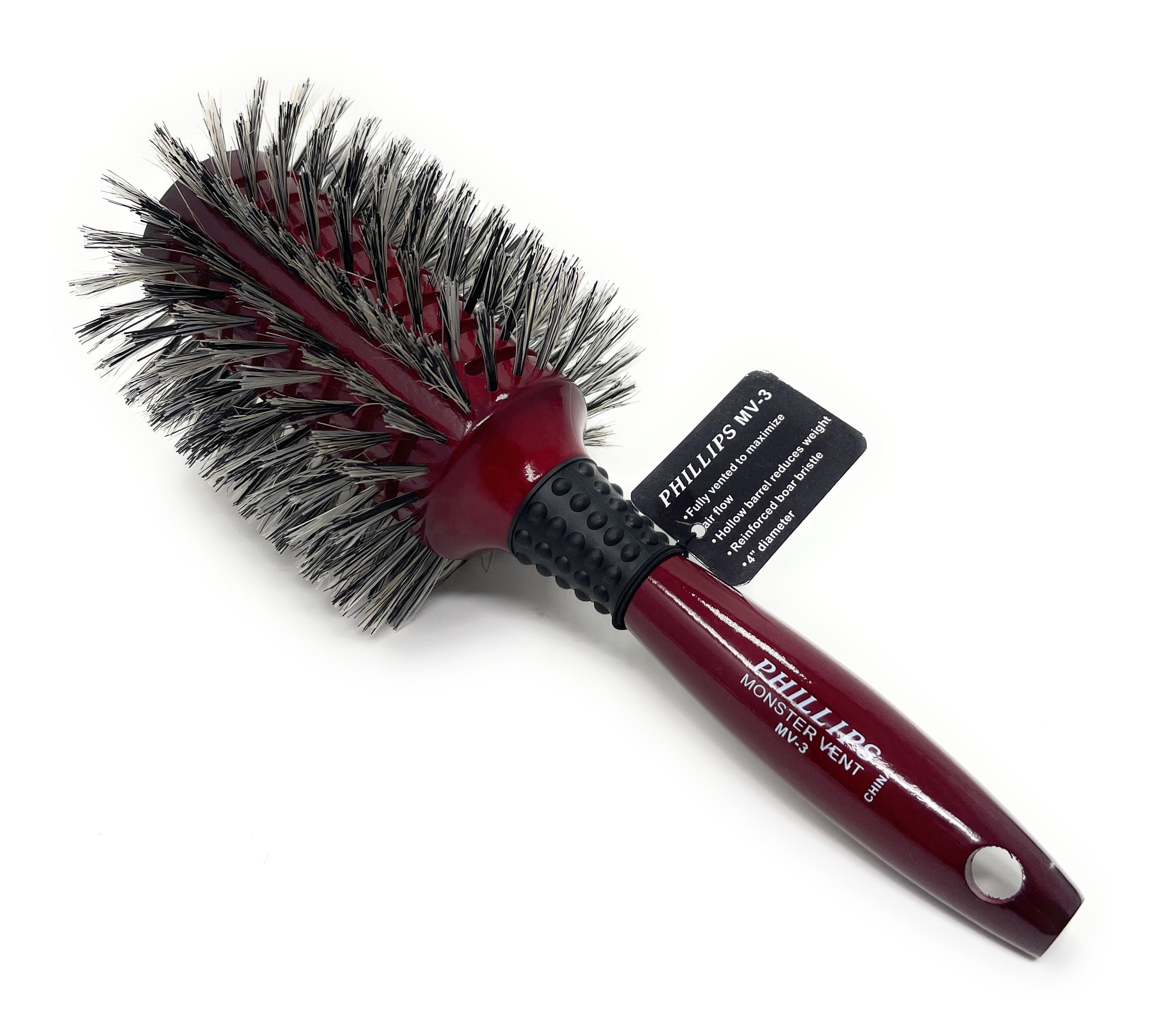 Philips Brush Monster Vent Barrel Dry Brush for Women MV 3 - Perfect for Detangling, Styling & Smoothing Hair at Home or Salon