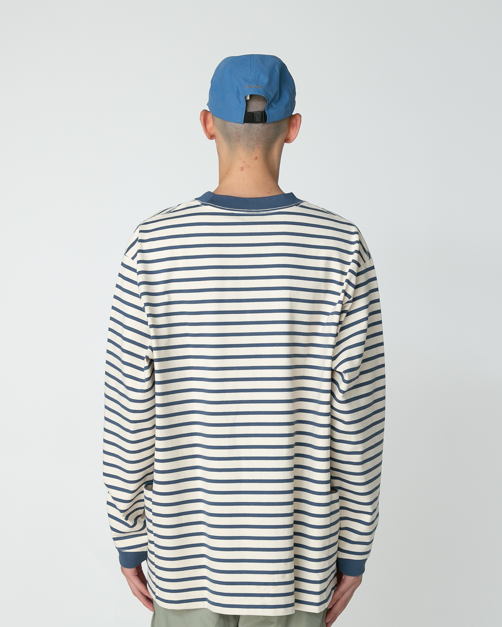 Premium Heavyweight Cotton Long Sleeve T-Shirt with Contrast Border - Comfortable Casual Wear for Men & Women | Perfect for Everyday Outfits, Layering and Outdoor Activities