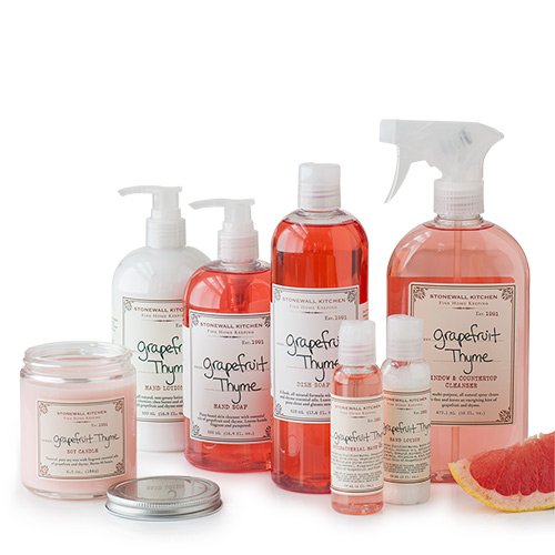 Stonewall Kitchen Grapefruit Thyme Hand Soap Refill - 35 oz | Natural Citrus & Herbal Scent | Perfect for Kitchen, Bathroom & Office Use