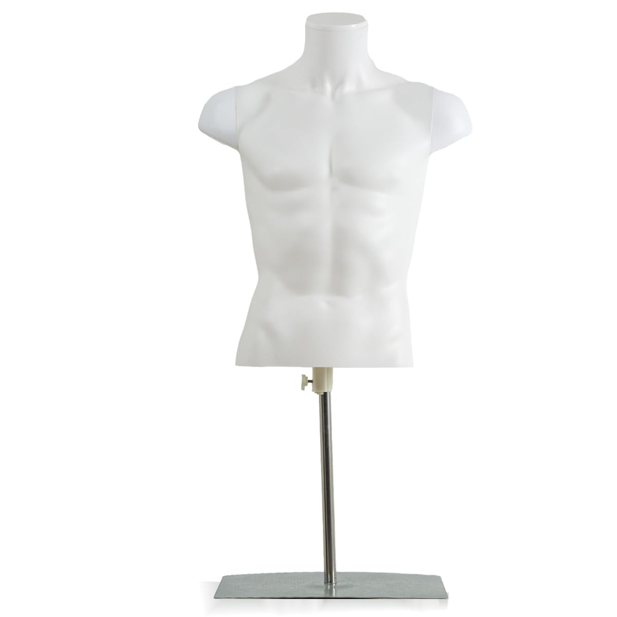 Adjustable Male Dress Form Mannequin Torso for Sewing, Tailoring & Jewelry Display - Perfect for Fashion Designers, Dressmakers & Boutique Displays