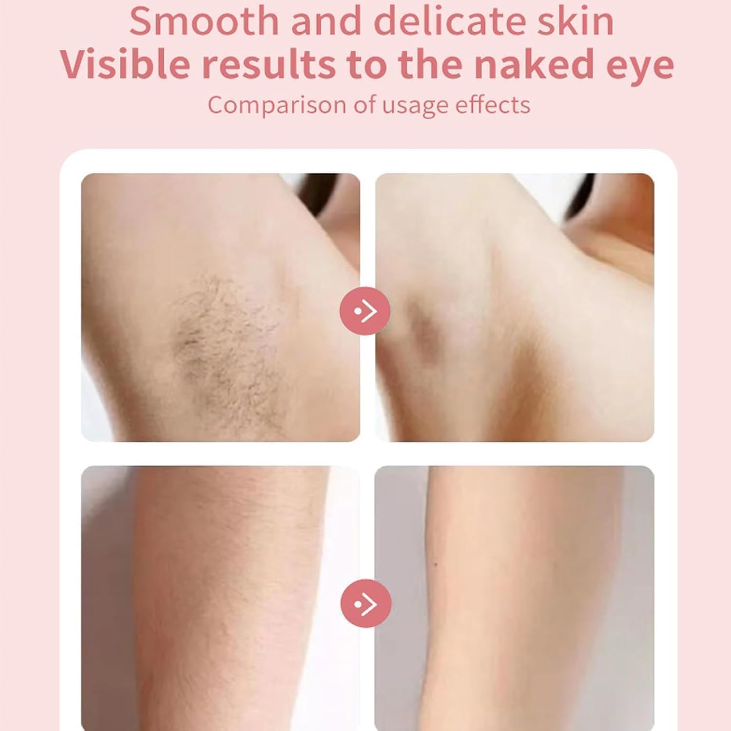 Velvix Smoothshave Electric Razor for Women - 2025 New Pink Pubic Hair Trimmer & Bikini Shaver - Waterproof Cordless Rechargeable Razor for Smooth Skin - Perfect for Travel, Gym & Sensitive Areas