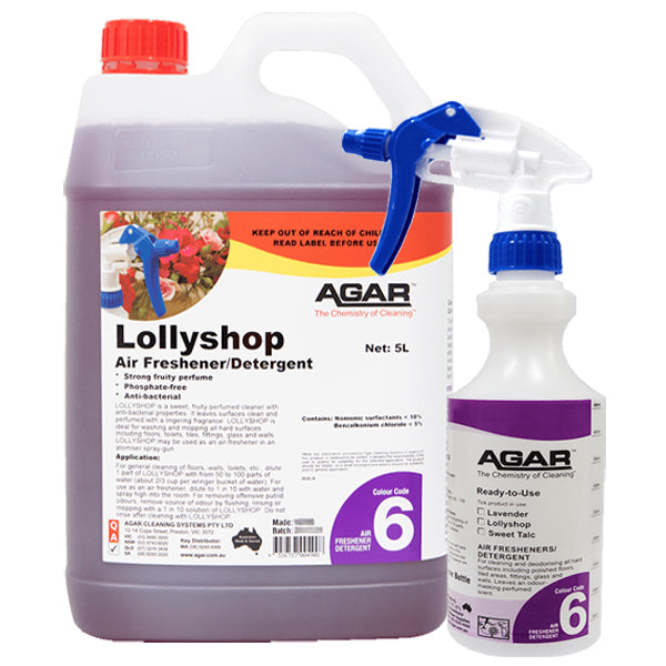 Agar Lollyshop Concentrated Laundry Detergent & Air Freshener - Long-Lasting Freshness for Clothes & Home | Perfect for Laundry, Closet Storage & Room Freshening