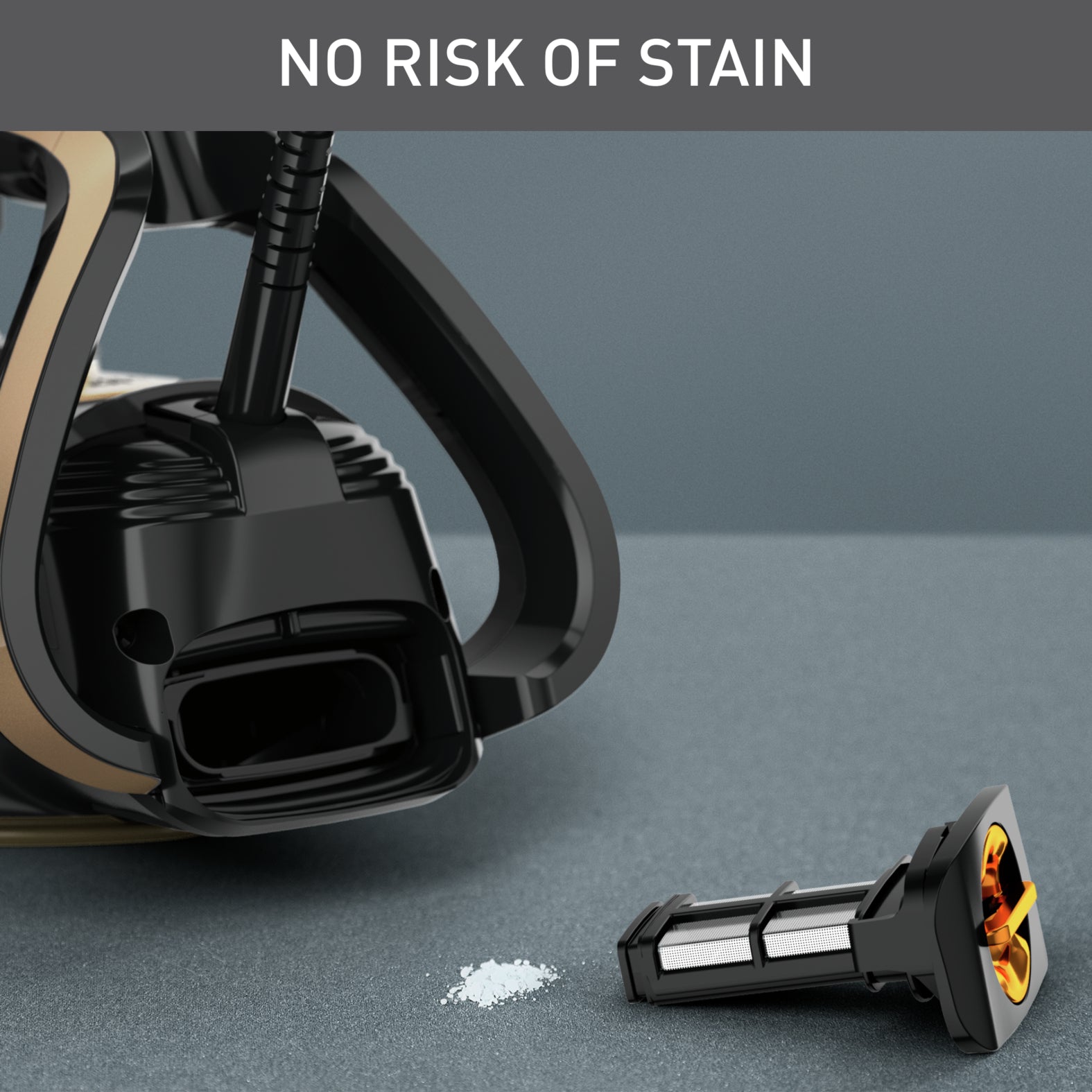 Tefal Puregliss Anti Calc Copper & Black Steam Iron FV8064 - Professional Garment Care for Wrinkle-Free Clothes - Perfect for Home, Office, and Travel Use