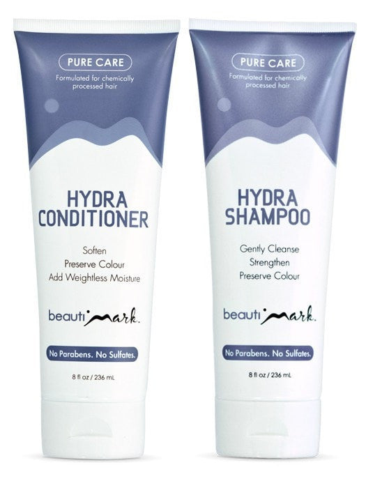 Pure Care Shampoo & Conditioner Set for Human Hair - Daily Moisturizing & Nourishing Duo | Perfect for Dry, Damaged Hair Care & Salon-Quality Results at Home