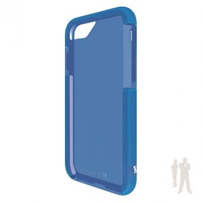 BodyGuardz Ace Pro Screen Protector for iPhone 6s Plus/7 Plus/8 Plus - Blue & White Tempered Glass - Anti-Scratch & Bubble-Free - Perfect for Work, Travel & Everyday Protection