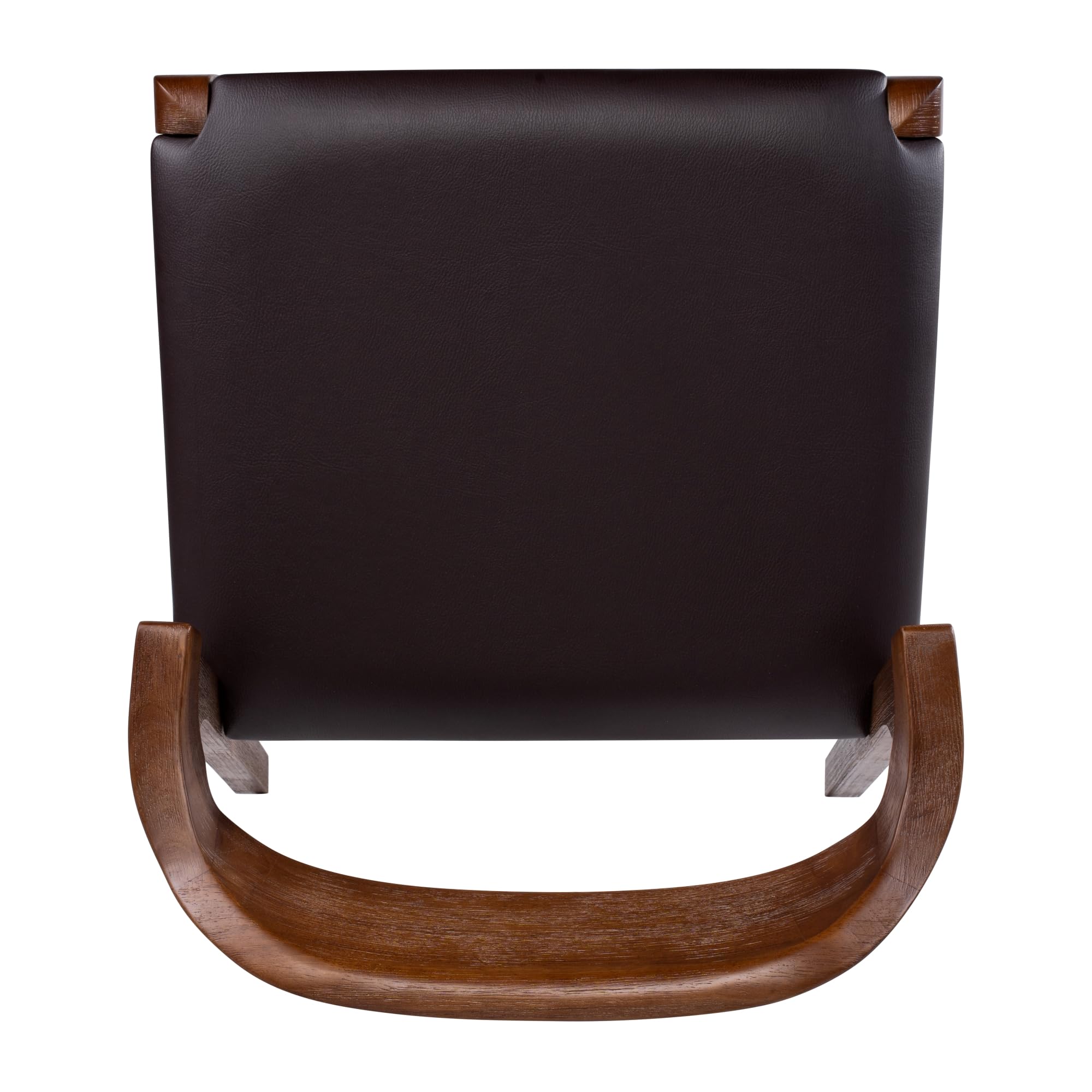 Boraam Rasmus Dining Chair - Solid Wood, Wire-Brushed Chestnut Finish - Perfect for Kitchen, Dining Room & Farmhouse Decor