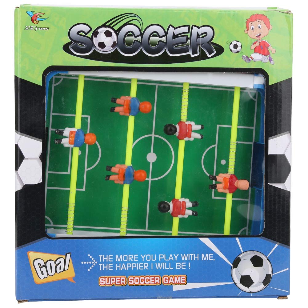 Portable Desktop Soccer Toy for Kids - Mini Table Football Game Set with Realistic Materials - Perfect for Home, Office, and Indoor Playtime Fun