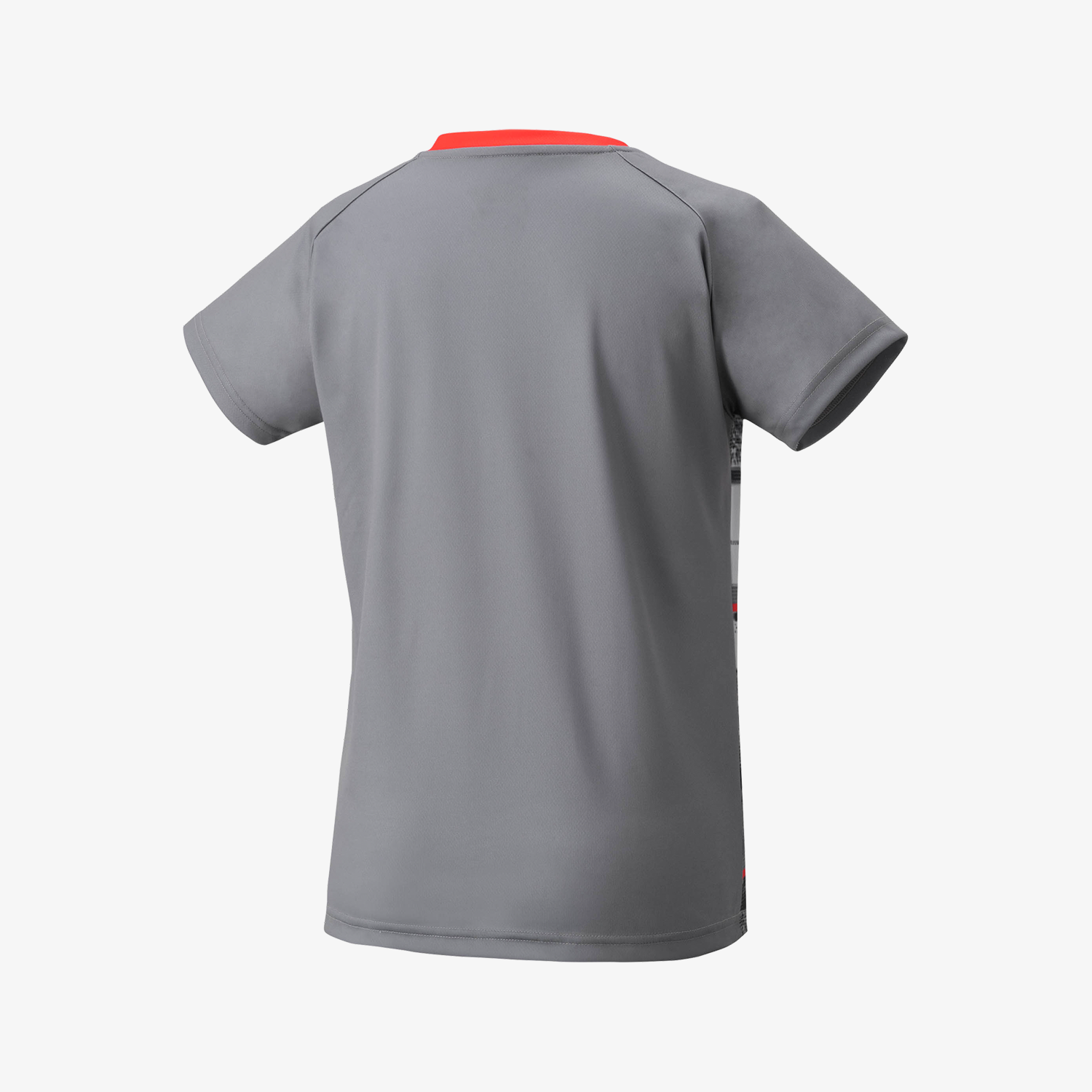Yonex YW0034 Women's Crew Neck T-Shirt - Lightweight Breathable Activewear for Tennis, Gym & Casual Wear (Gray)