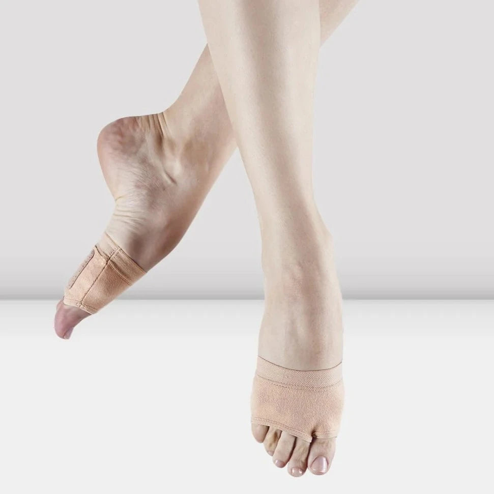 Bloch Light Sand Orbit Stretch Canvas Foot Thong - Comfortable Dance Shoes for Ballet, Jazz & Contemporary - Perfect for Dance Classes, Performances & Practice
