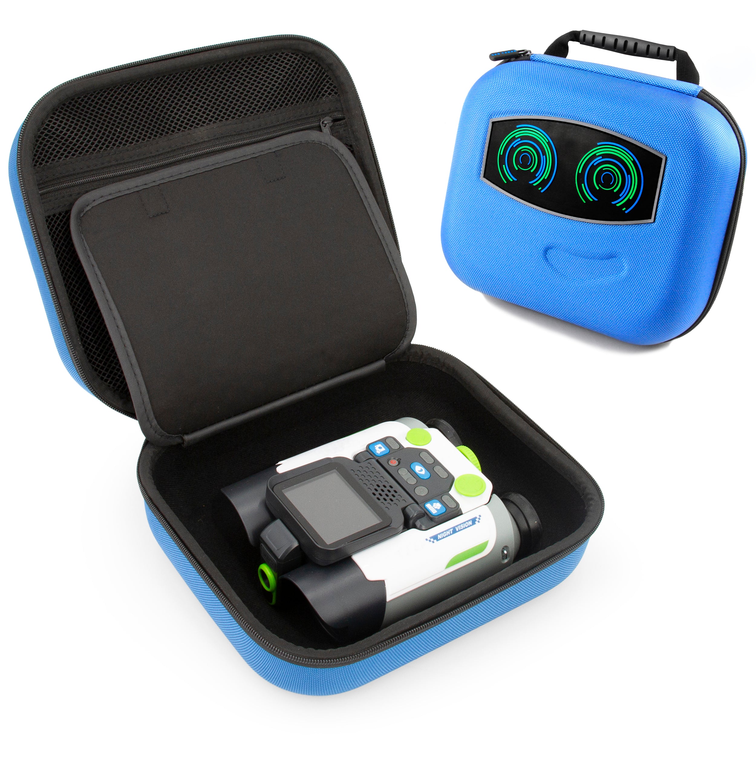CASEMATIX Adventure Travel Case for Leapfrog Magic Adventures Binoculars & Night Vision Outdoor Binoculars - Durable Protective Storage Case | Perfect for Kids Outdoor Exploration, Camping & Travel Accessories