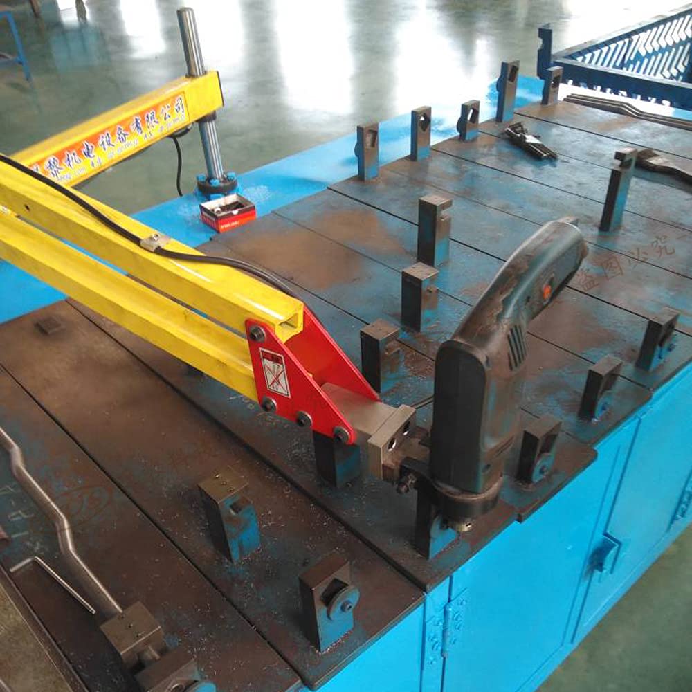 Parallel Robotic Arm Pneumatic Tapping Machine - Cantilever Electric Tapping Machine Bracket - Vertical Universal Simple Frame (44mm) for Metalworking, DIY Projects, and Industrial Automation