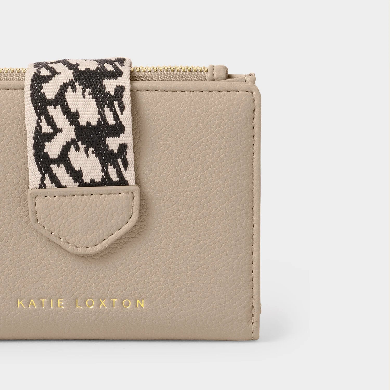 Katie Loxton Hallie Crossbody Purse - Light Taupe Leather Handbag for Women | Perfect for Work, Travel & Everyday Use