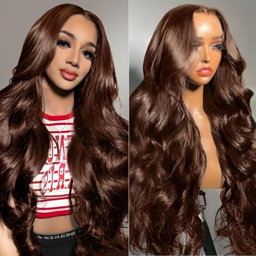 #4 Chocolate Brown Wig