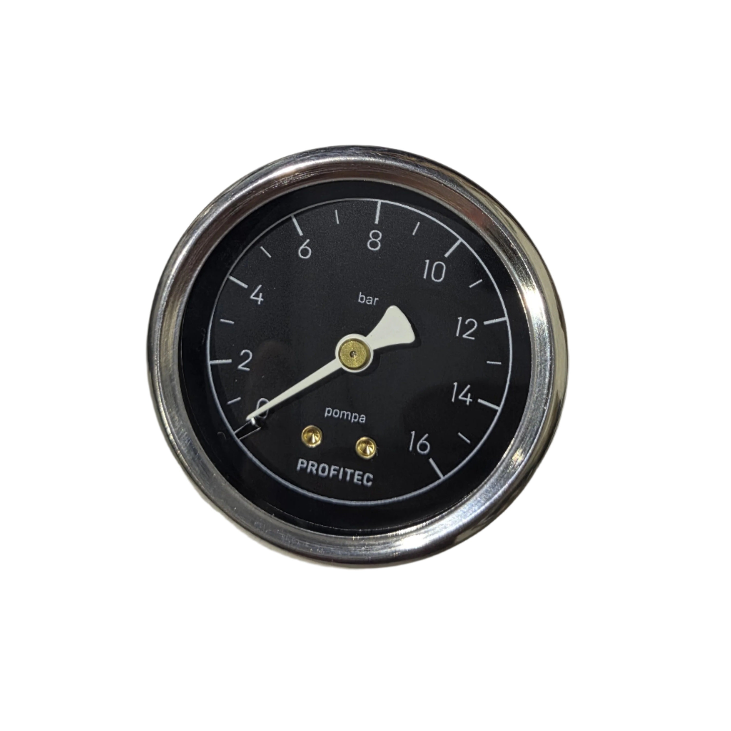 Profitec GO 60mm Pump Pressure Gauge - Premium Espresso Machine Accessory for Home Baristas & Coffee Shops | Perfect for Monitoring Extraction Pressure on Professional Coffee Makers