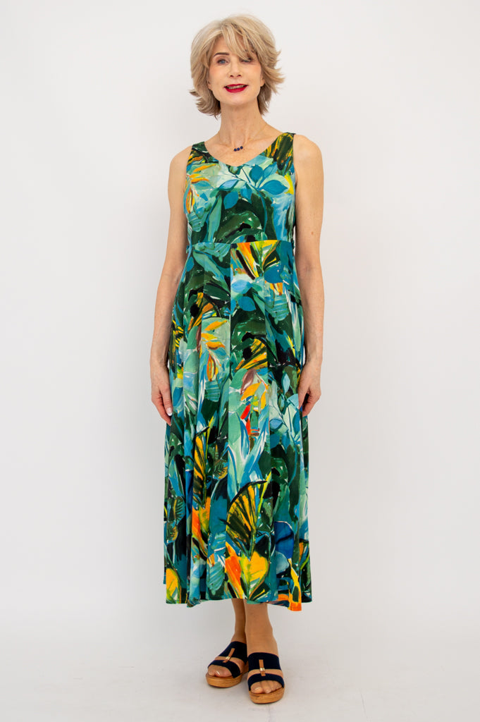 Eco-Friendly Coraline Dress by Greenroom - Soft Linen Bamboo Blend for Women | Perfect for Summer Outfits, Beach Vacations & Casual Wear