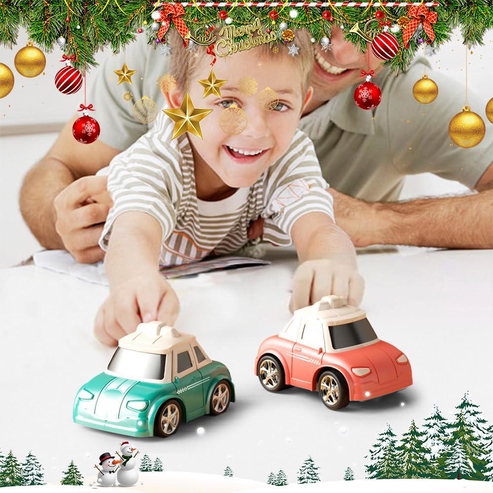 2025 New 2.4GHz Remote Control Car Watch Toy - Mini Racing Wrist RC Car for Kids & Adults | Christmas Birthday Gift (Pink) | Perfect for Indoor Play, Office Desk Fun & Surprise Gifts