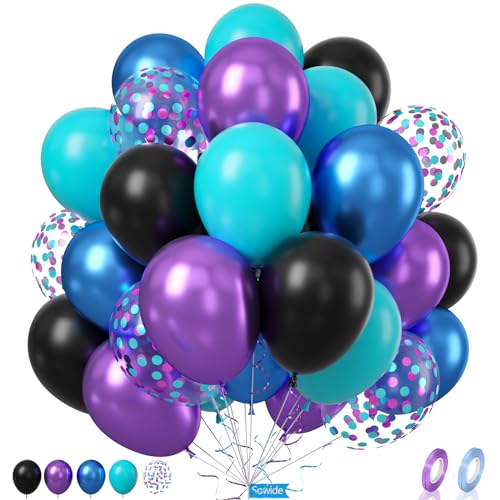 Black Purple Blue