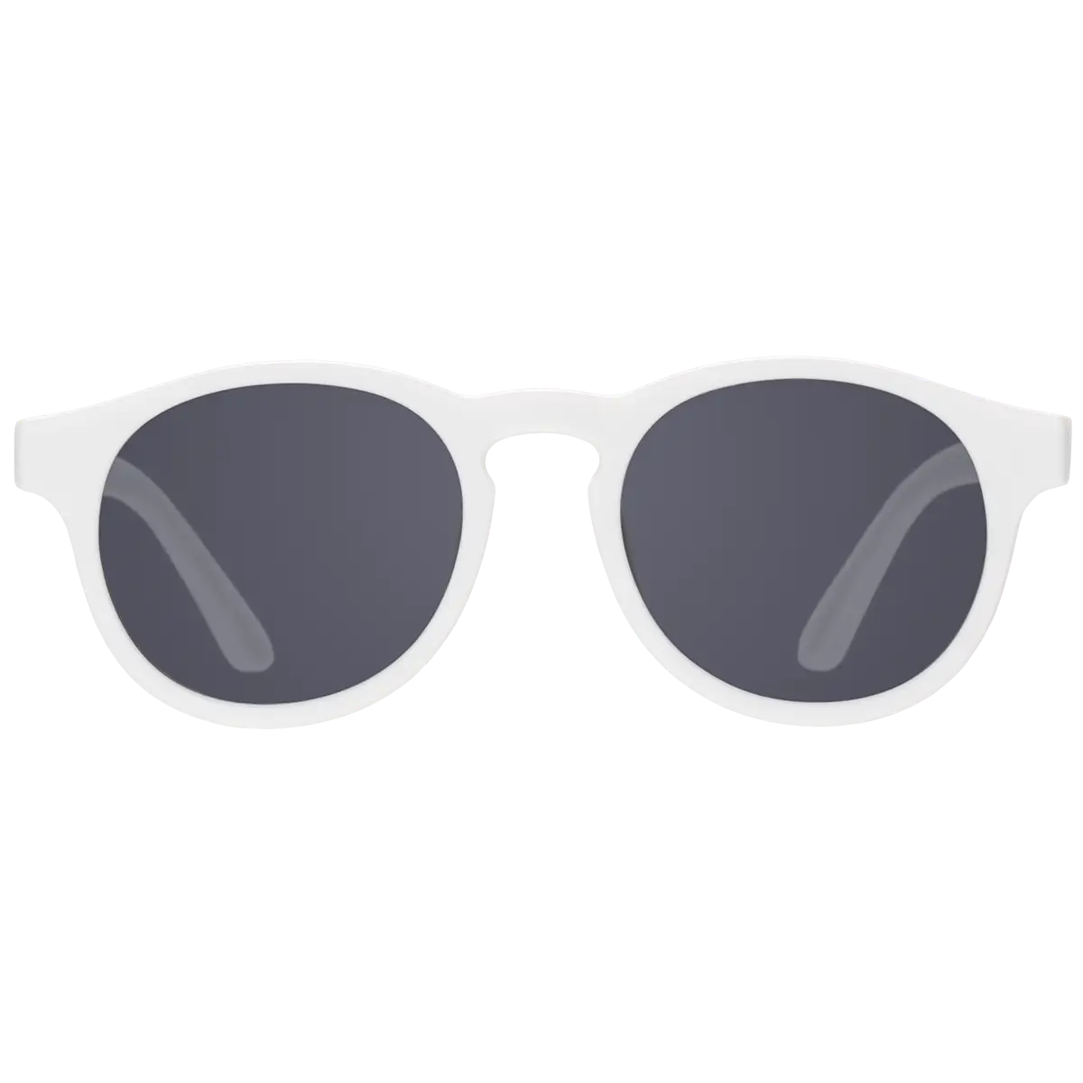 Wicked White Keyhole Kids Sunglasses - UV Protection, Polarized, Lightweight & Durable for Outdoor Play, Beach, and Sports Activities
