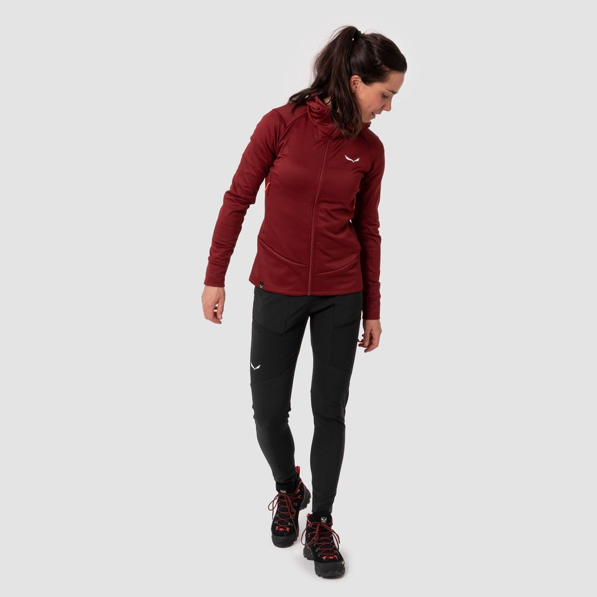 Salewa Women's Puez DST W Warm Cargo Tights - Thermal Hiking & Outdoor Adventure Pants for Cold Weather Activities