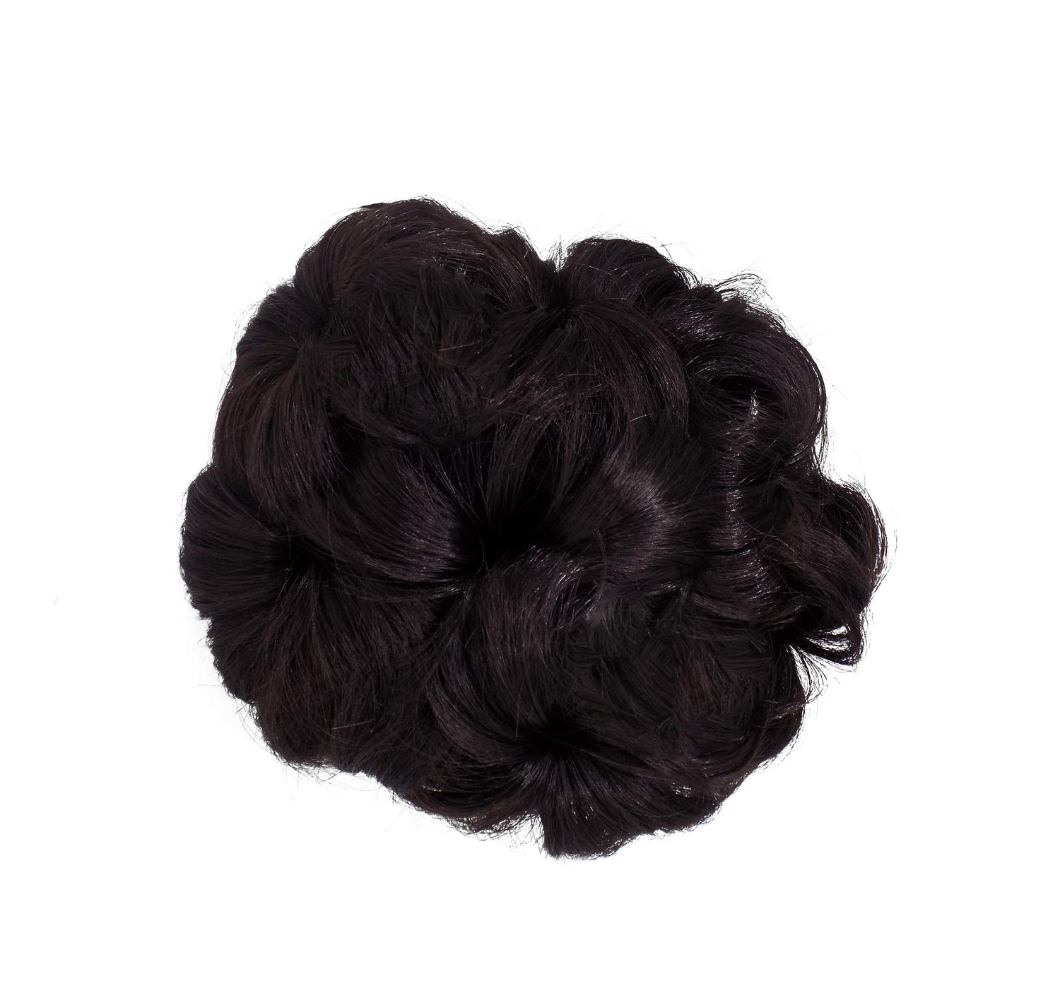 Premium AASA Juda Bun Hair Extension for Girls & Women - 15g Dark Brown | Perfect for Weddings, Parties & Everyday Hairstyles