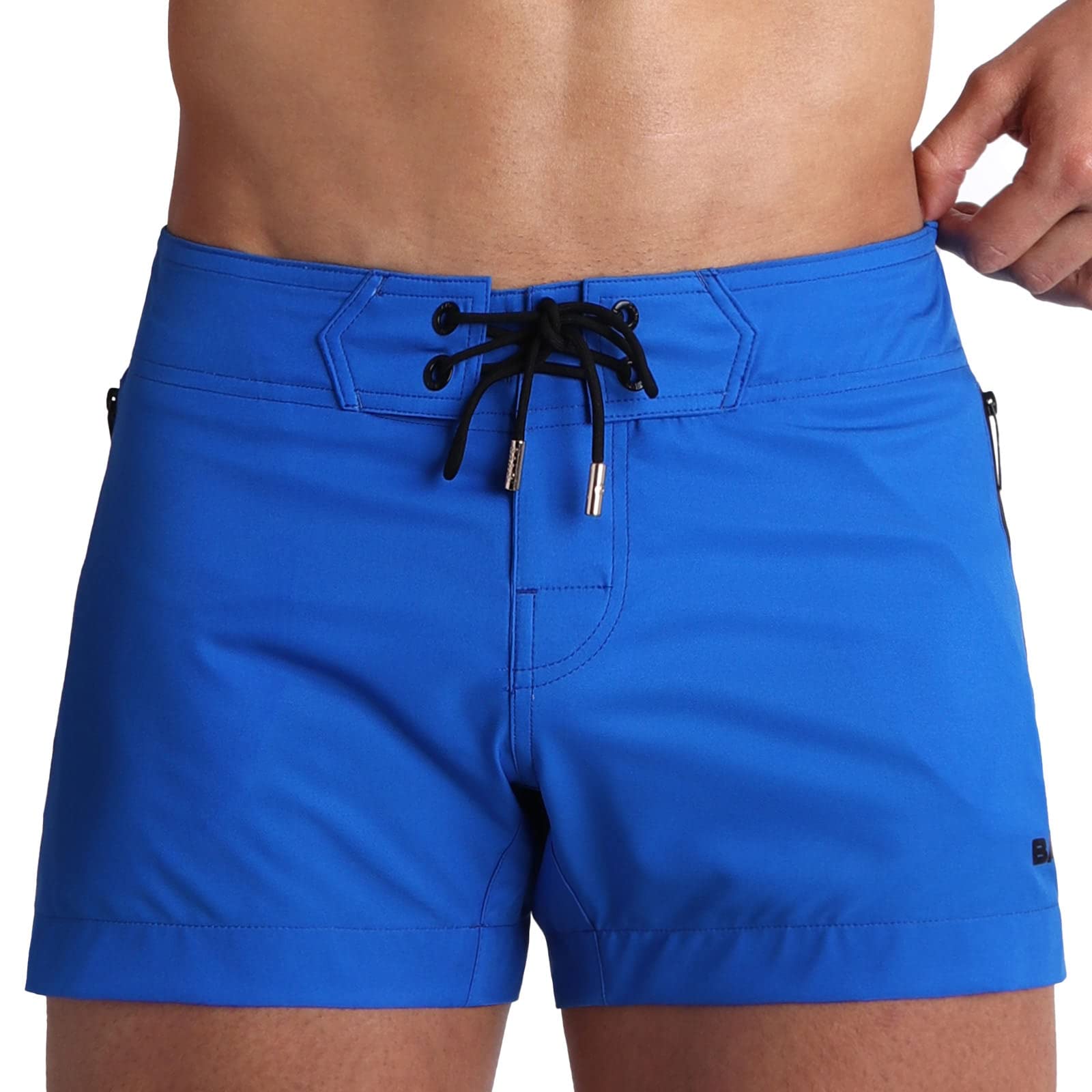 Premium Men's Swim Trunks - Quick Dry Stretch Flex Shorts with Adjustable Fit for Swimming, Beach & Pool Activities | Comfortable & Stylish Swimwear for Men