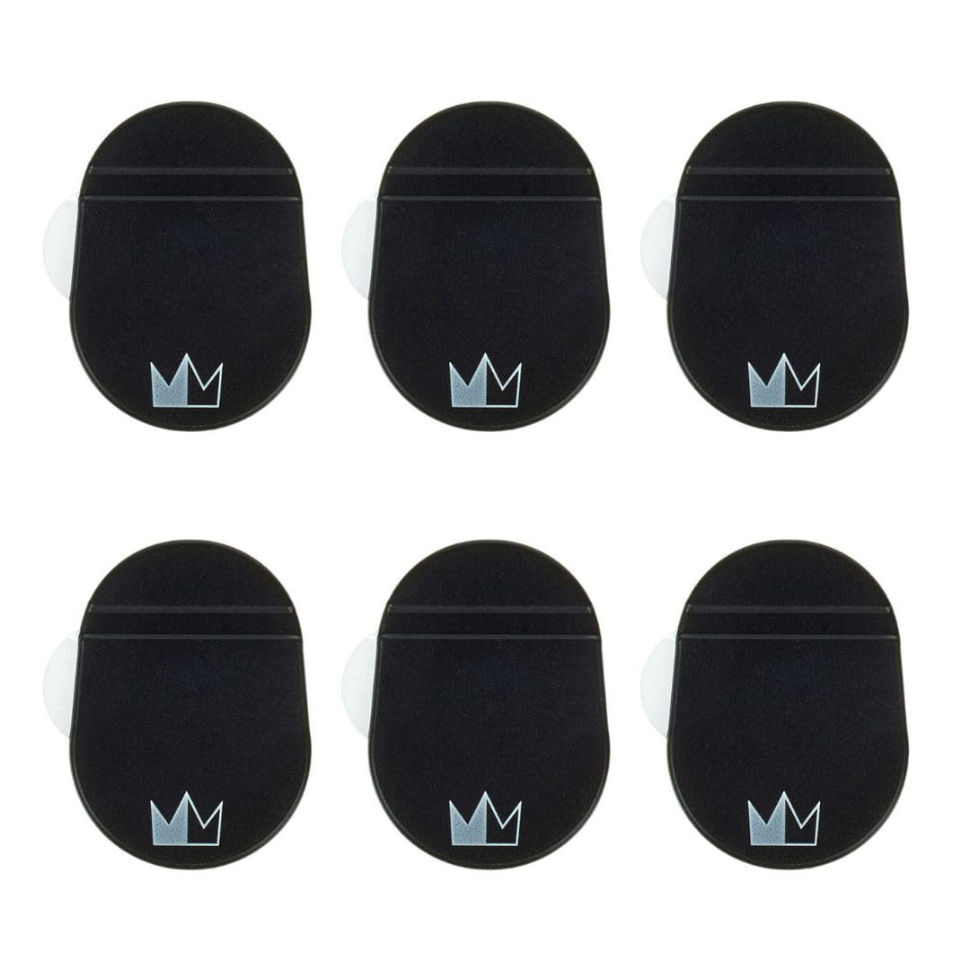Silverstein Works OmniPatch - Premium Mouthpiece Patches for Brass & Woodwind Instruments - Black Grooved Thick Design - Perfect for Musicians, Bands & Performances