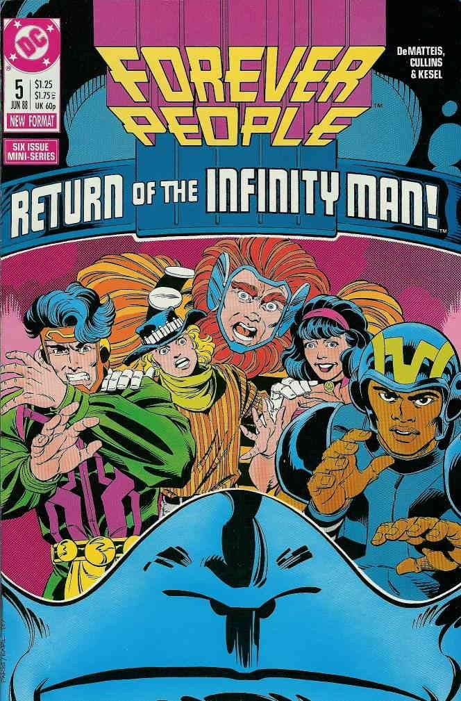 Forever People (Mini-Series) #5 VF/NM DC Comics - Collectible Vintage Comic Book by J.M. DeMatteis | Perfect for Comic Collectors & DC Universe Fans