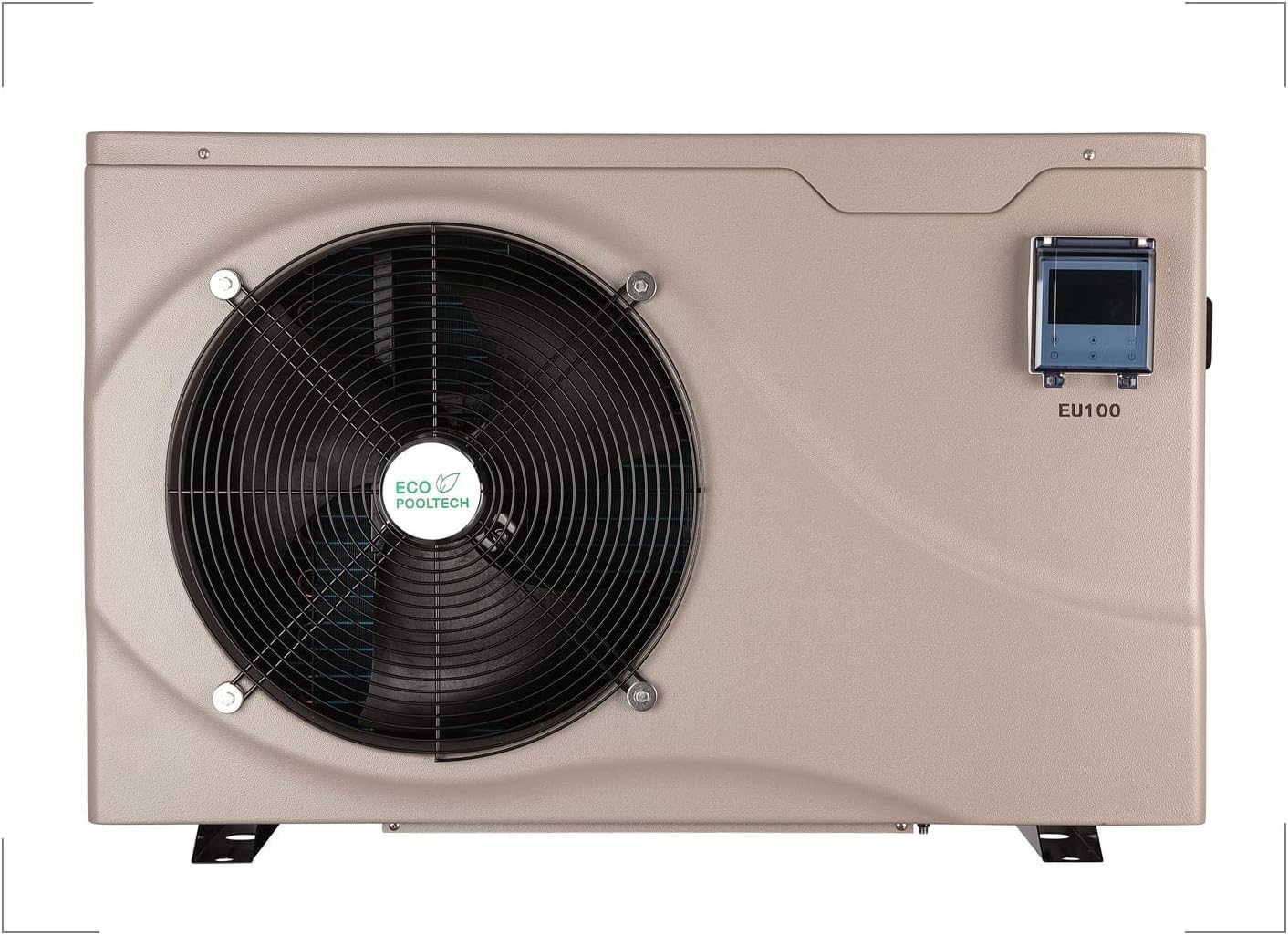Energy Efficient 38,864BTU Swimming Pool Heat Pump for Inground & Above Ground Pools (Up to 10,000 Gallons) - 208V~230V/60Hz Inverter Technology - Perfect for Year-Round Swimming & Spa Relaxation