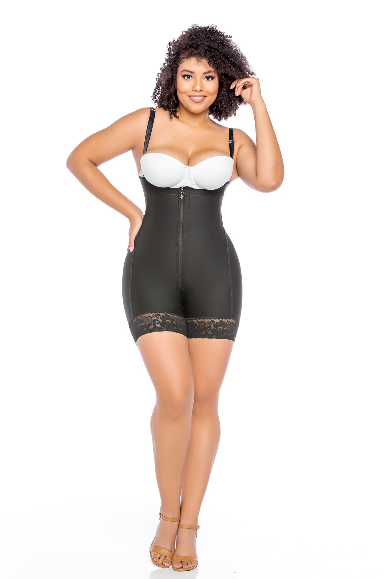 High Waist Tummy Control Shapewear for Women - High Compression Body Shaper, Seamless Everyday Wear, 100% Colombian Fajas - Perfect for Postpartum, Workout & Special Occasions