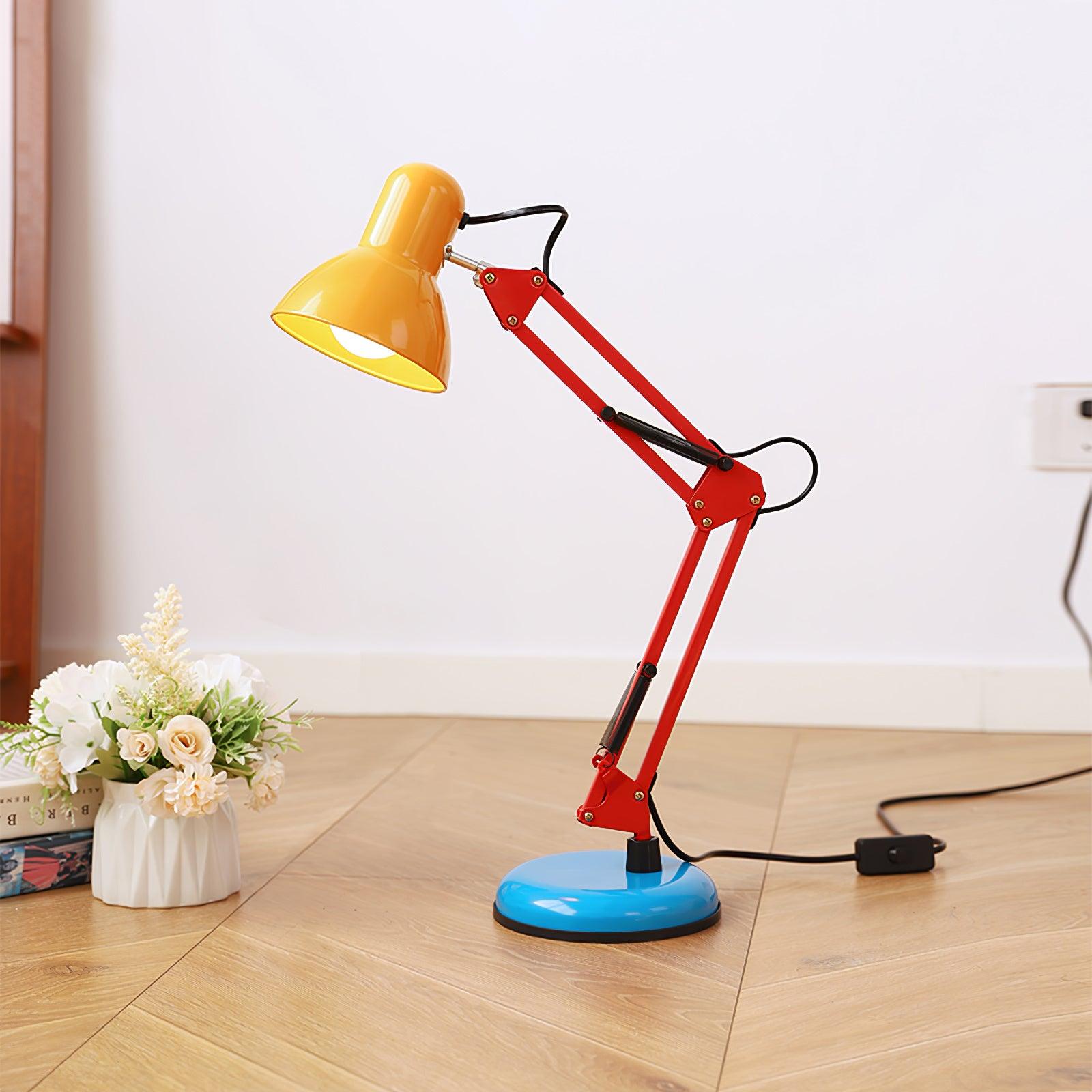 Flexi Bright Adjustable LED Table Lamp - Dimmable Touch Control, Eye-Caring Light for Bedroom, Office & Study - Perfect for Reading, Working & Nightstand Use
