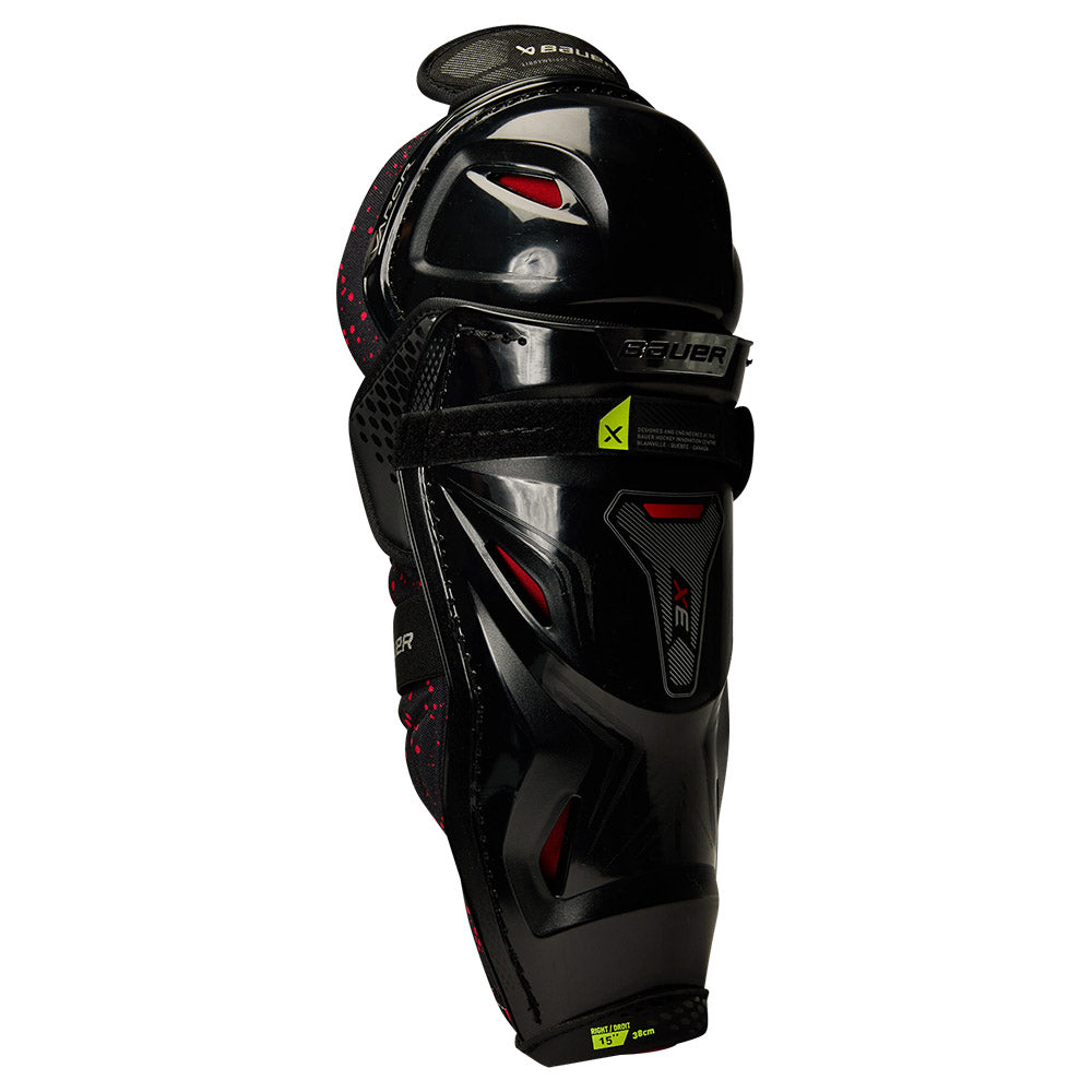 Bauer Vapor 3X Senior Ice Hockey Shin Guards - Protective Gear for Hockey Players - Perfect for Games, Practice & Training