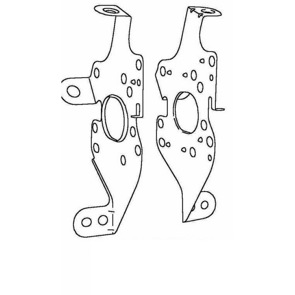 Toyota Radio Brackets Compatible with 1999-2008 NCP2 Models - Perfect for Car Audio Installation & DIY Upgrades