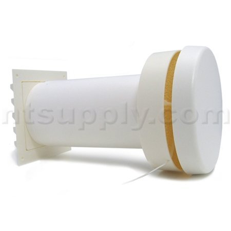 80 CFM Fresh Air Passive Intake Vent - Improve Indoor Air Quality for Homes, Offices & Basements | Energy Efficient & Quiet Air Circulation Solution