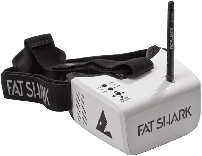 FatShark Recon ECHO Analog FPV Goggles - HD Immersive Drone Racing Glasses with Wide FOV for RC Quadcopters | Perfect for FPV Flying, Aerial Photography & Drone Racing Enthusiasts