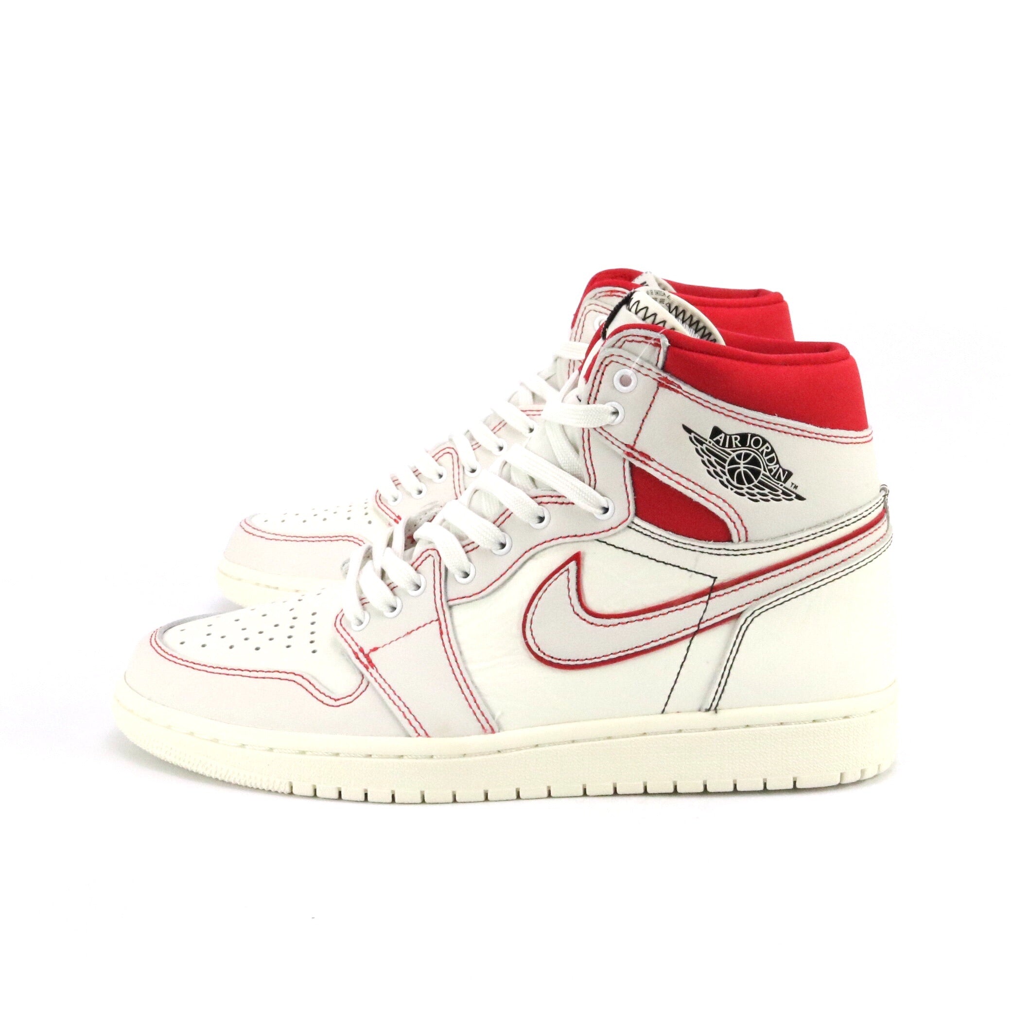 Air Jordan 1 Retro High OG Phantom Sail Black Sneakers - Men's Basketball Shoes for Streetwear & Casual Style